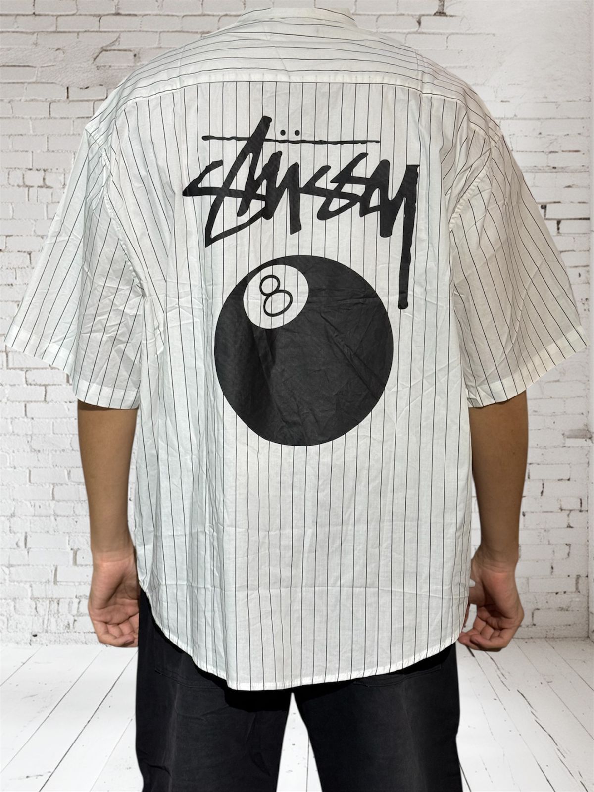 HG6969 Stussy Polo Stripe Shirt
