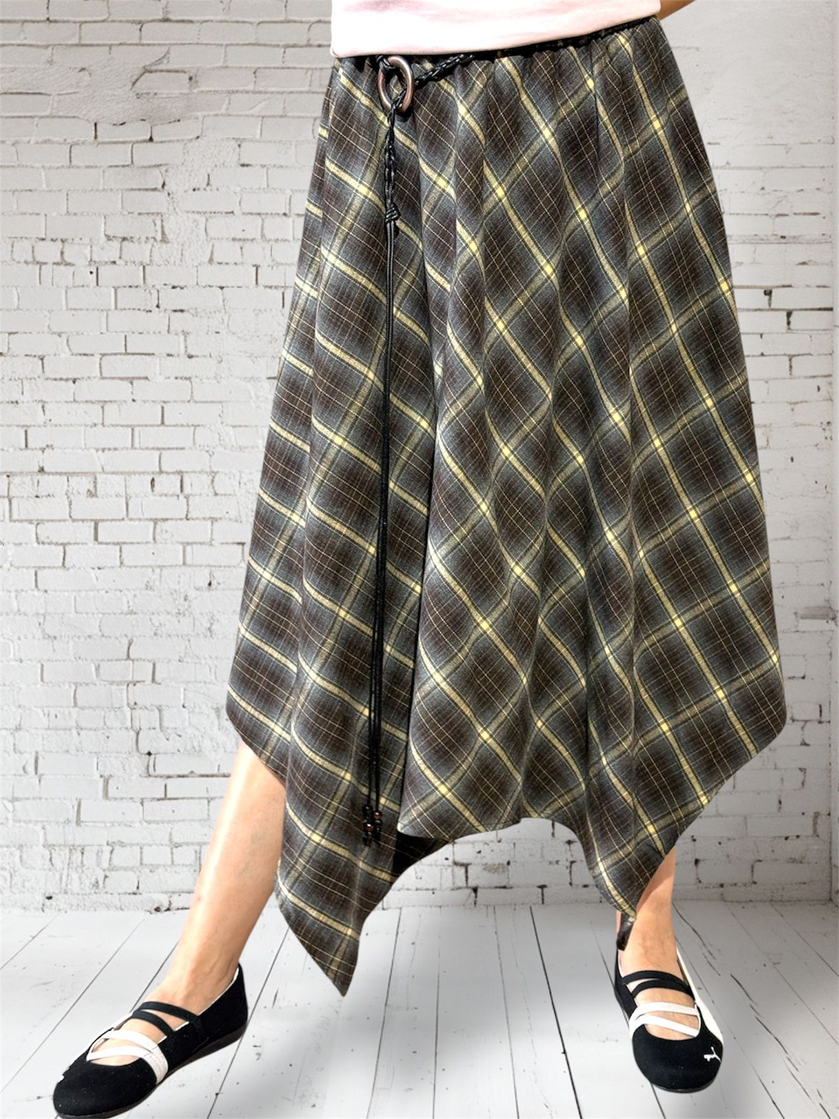 HG8918 Women Flare Skirt Free size