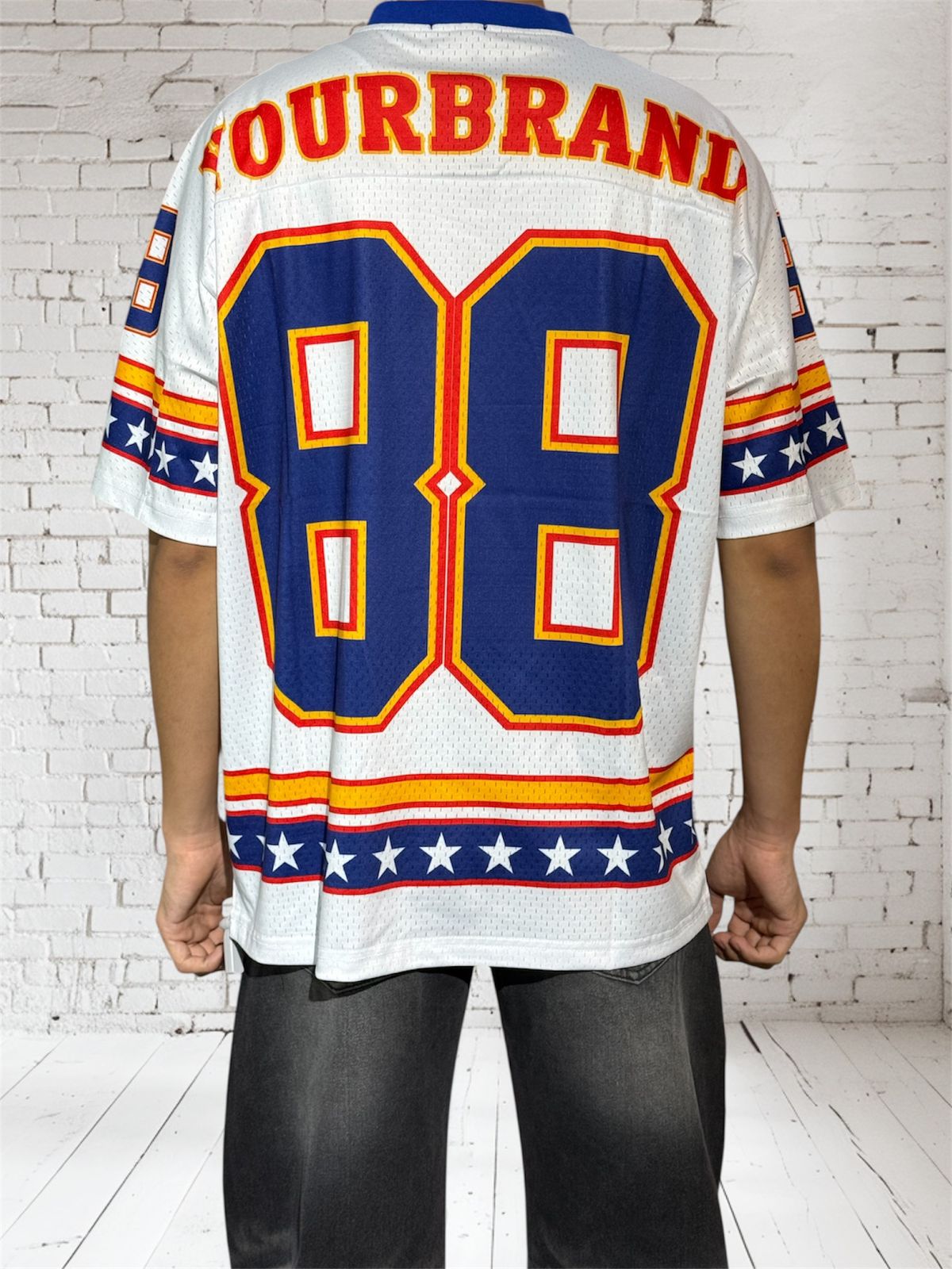 HGT080 Athletic 88 Jersey Shirt