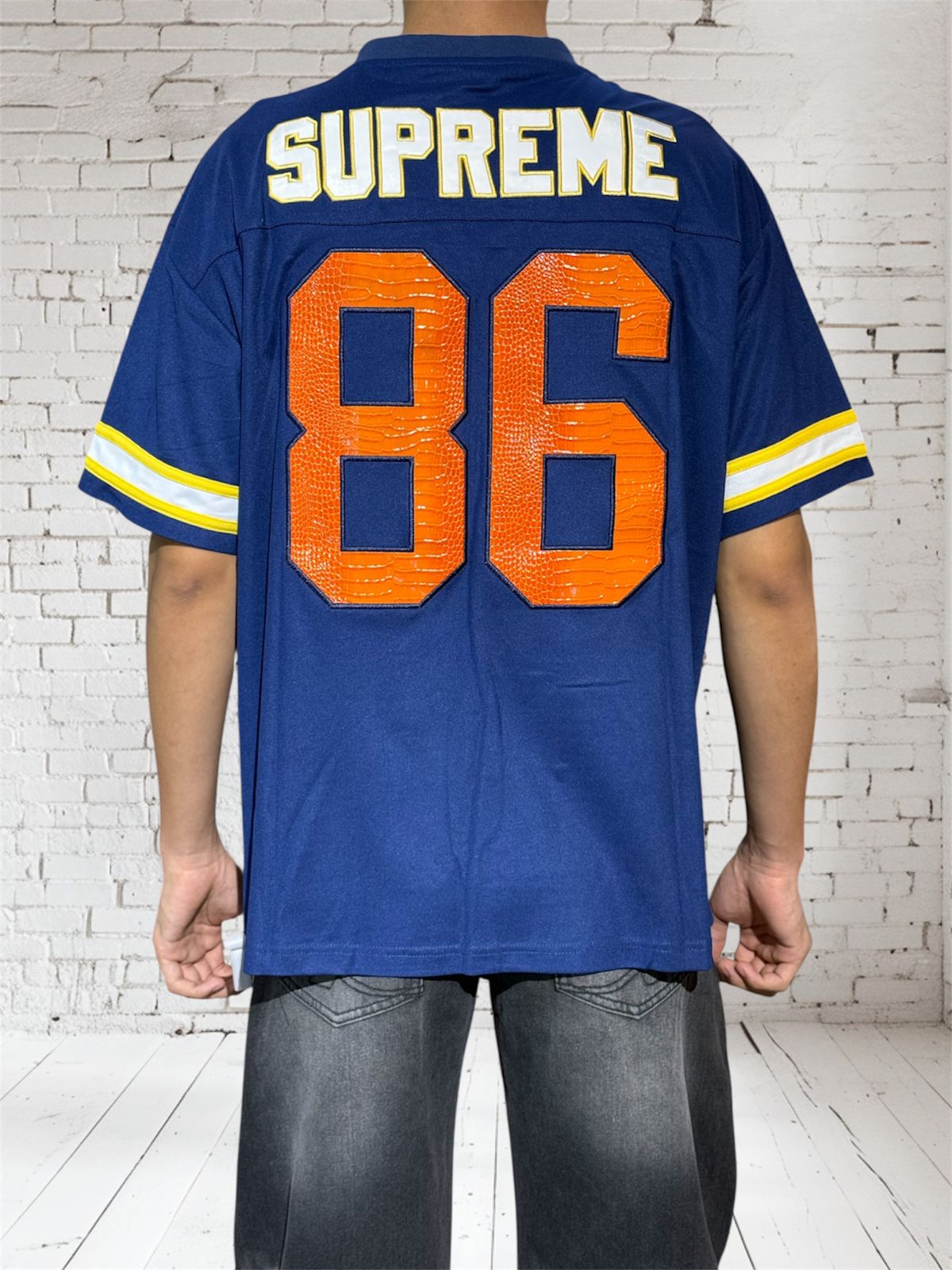 HGT090 Supreme 89 Jersey Shirt
