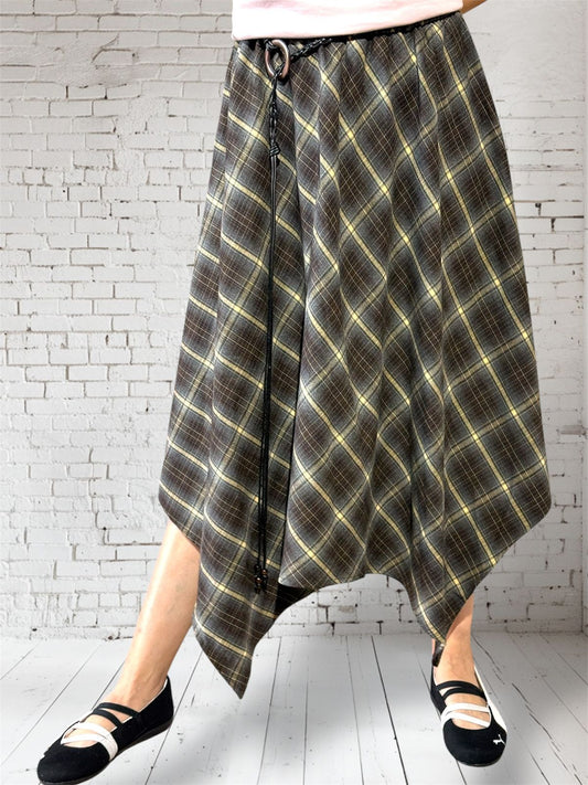 HG8918 Women Flare Skirt Free size